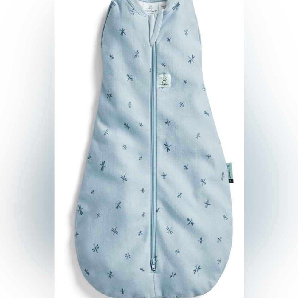 Ergopouch Blue Sleep Sack tog 1.0, 3-6 mos